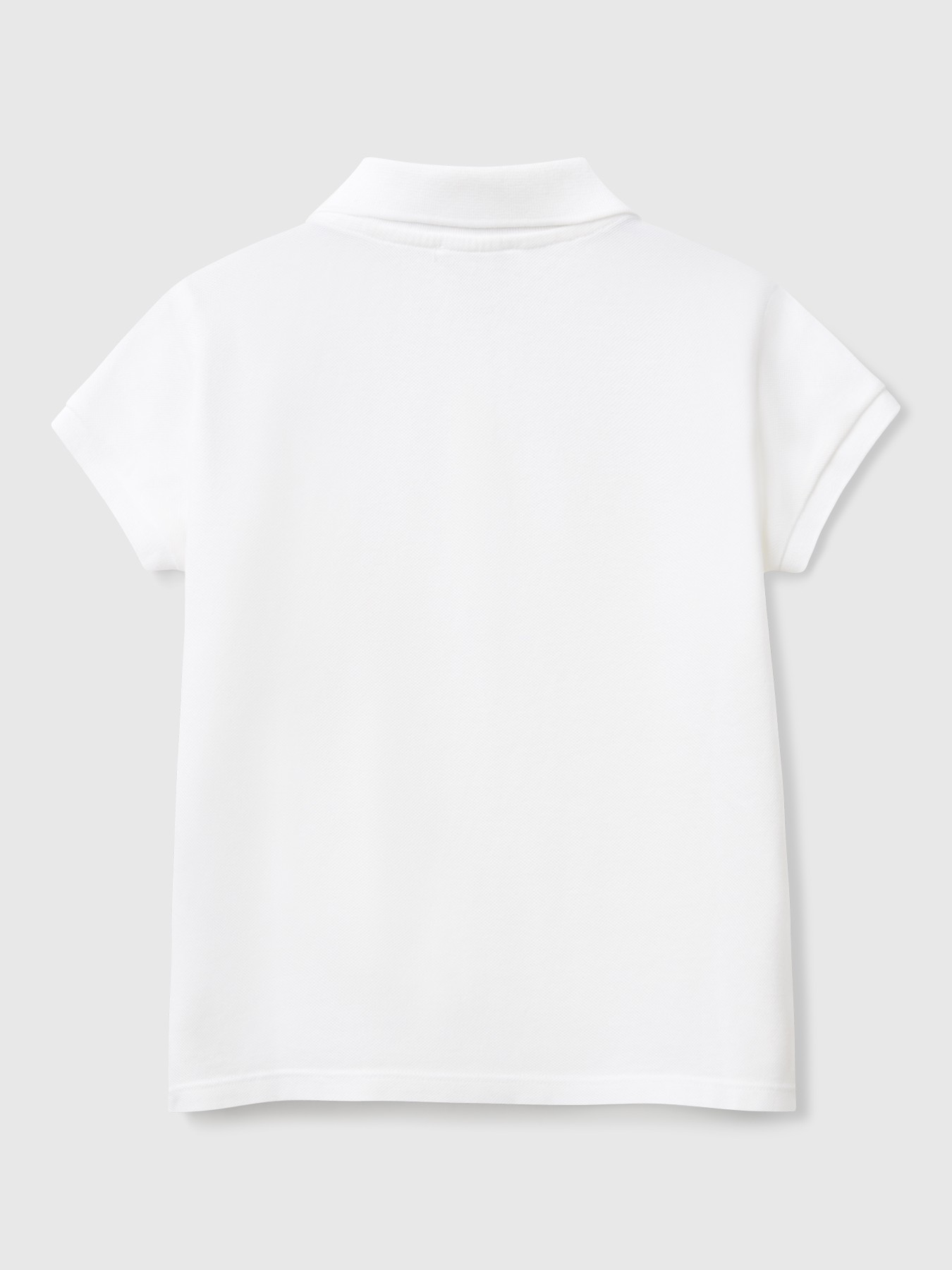 Футболка-поло United Colors of Benetton 26P_3WG9G300A_101 - фото 2