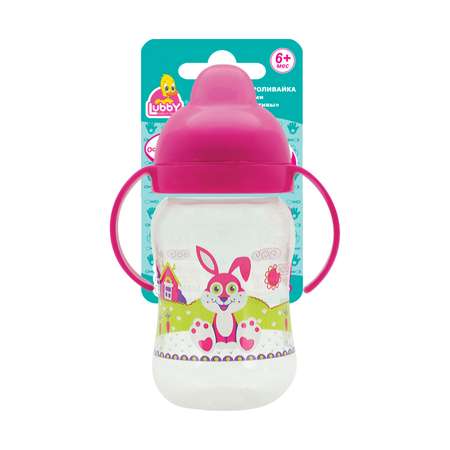 Поильник Lubby 250 мл в ассортименте