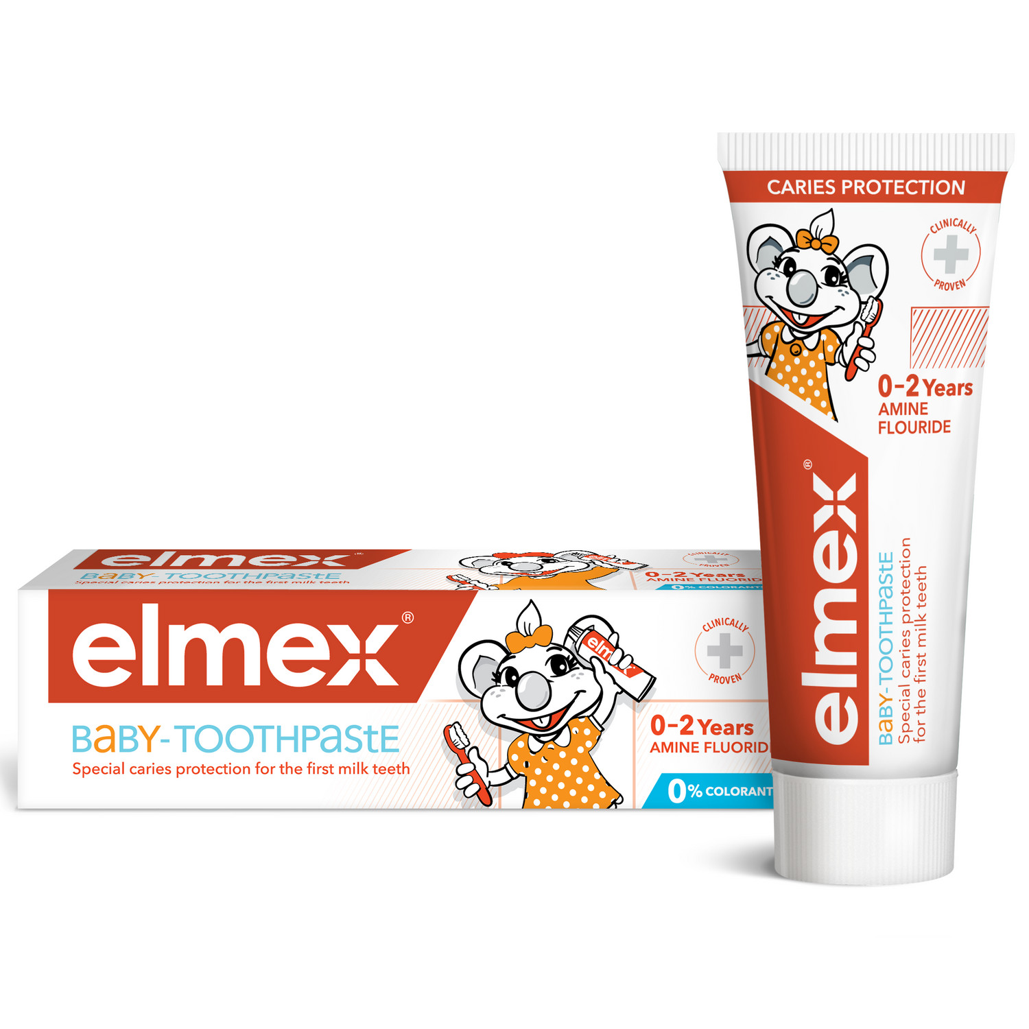 Зубная паста Elmex с фтором - фото 1