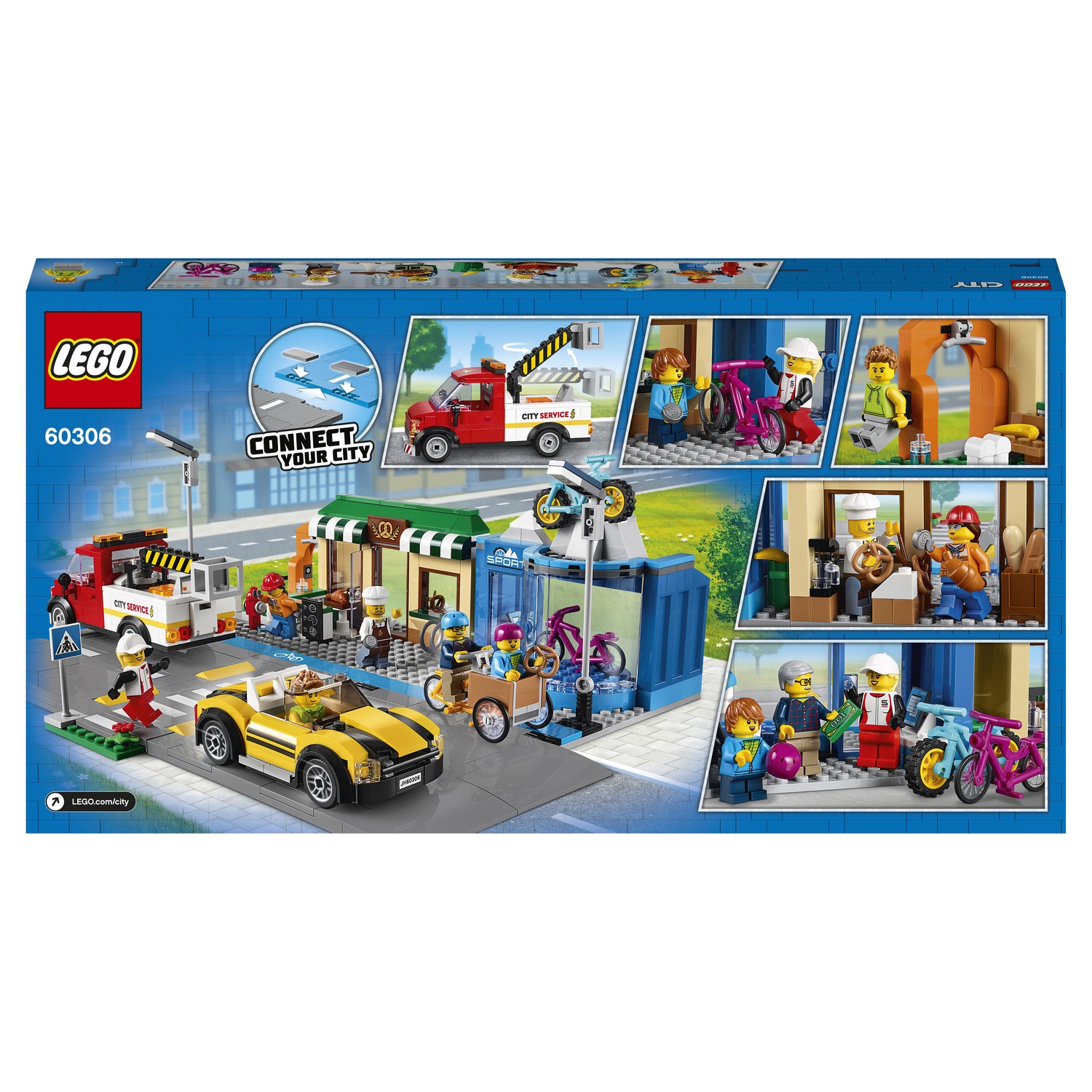 Конструктор LEGO City Торговая улица - фото 3