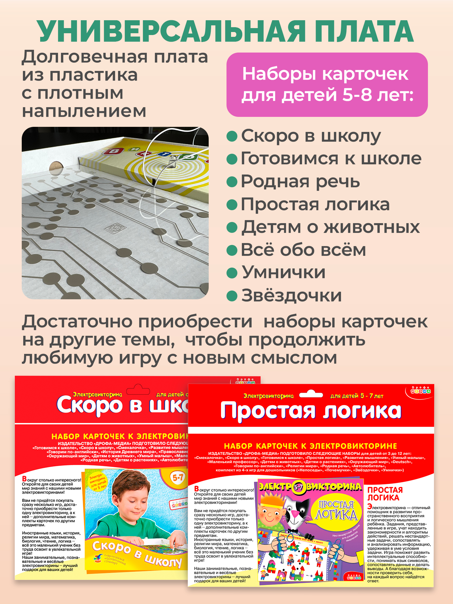 Настольная игра Дрофа-Медиа Электровикторина - фото 6