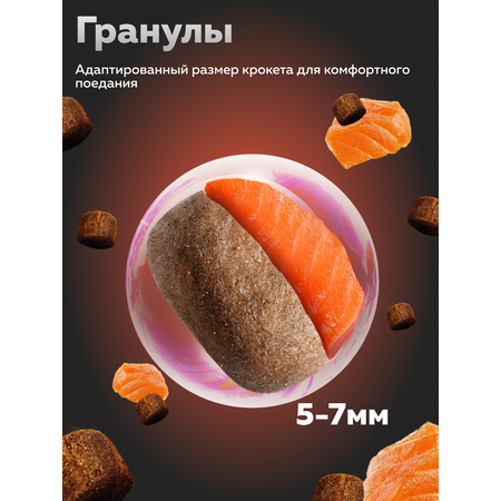 Корм сухой Зоогурман Zoogurman Hypoallergenic, Лосось с рисом, 1,5 кг