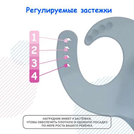 Нагрудник MIKMEL пластик