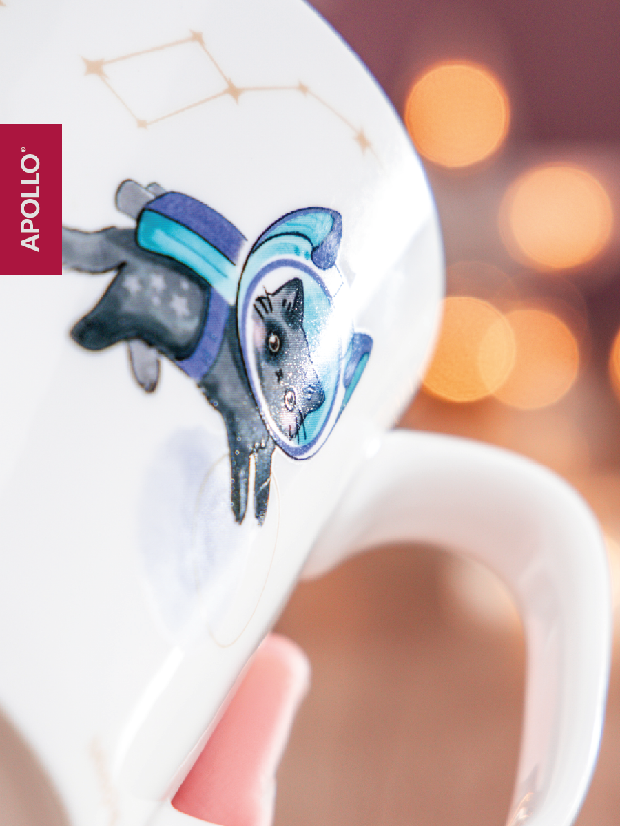 Кружка APOLLO синий - фото 3