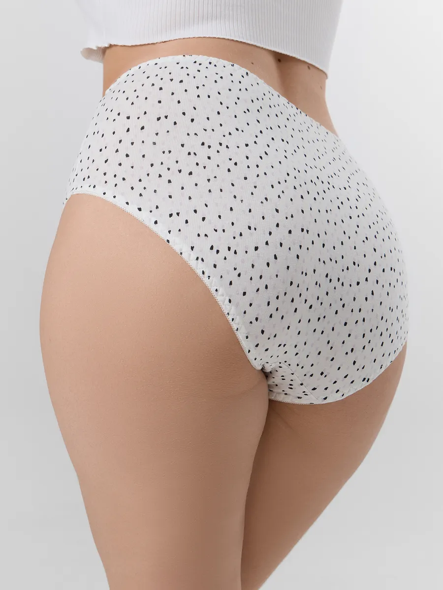 Трусы 3 шт Mark Formelle (Марк Формэль) 412075-3/мазки на молочном - фото 6