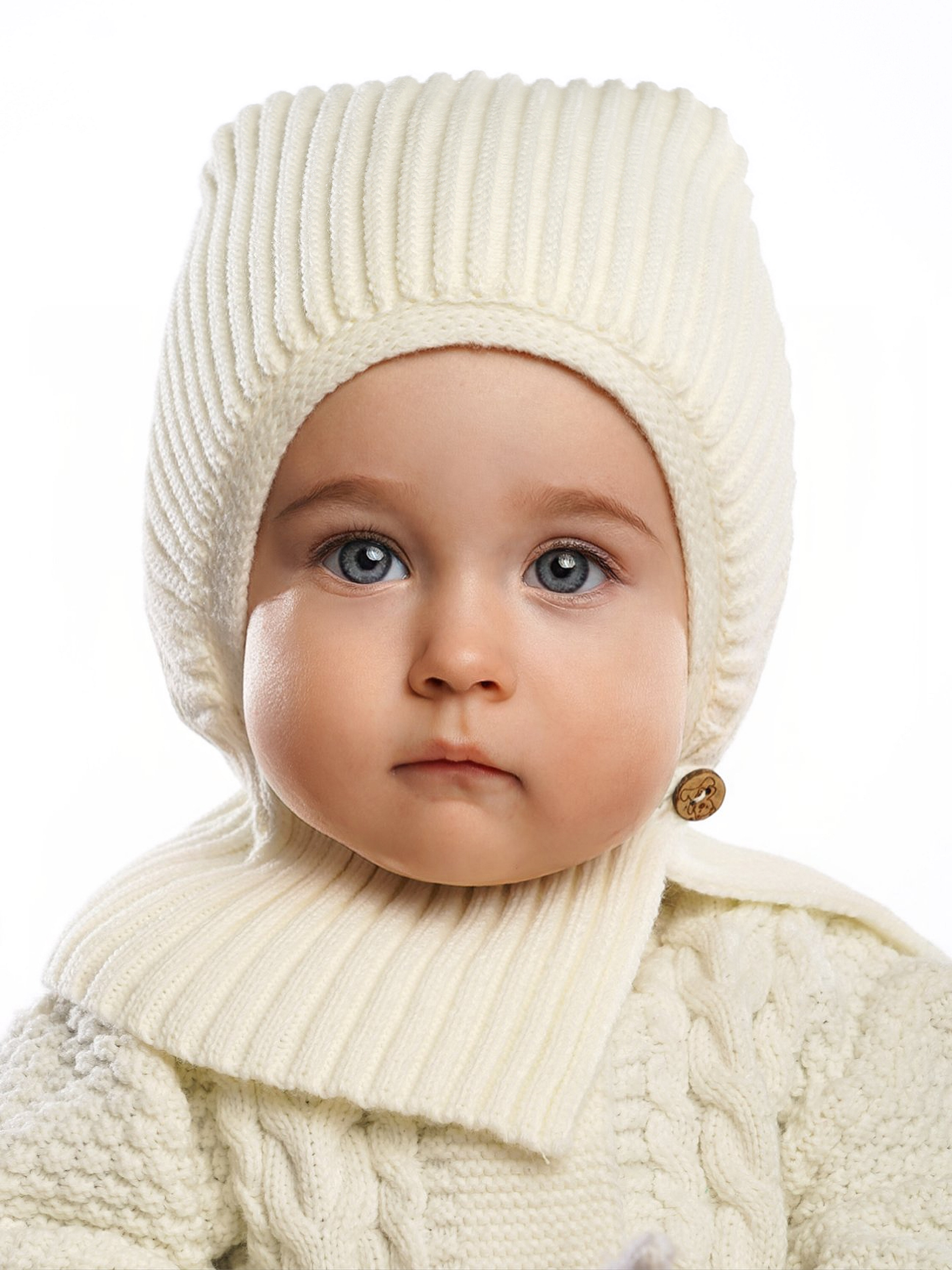 Шапка ПриКиндер U-W_22296 Цвет: Молоко - фото 14