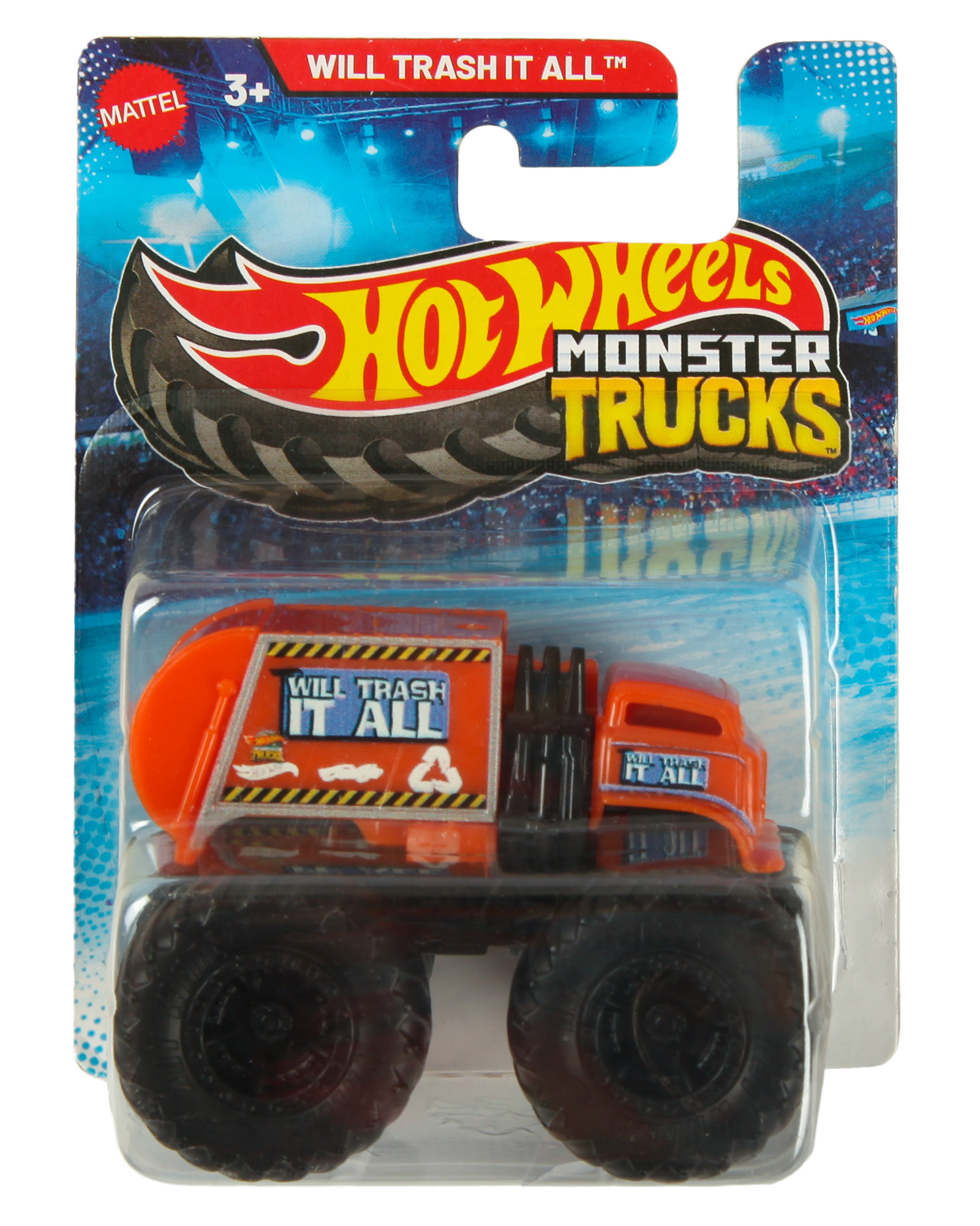 Монстр-трак Hot Wheels Monster Truck 1:72 HFB96/HJG39 - фото 7