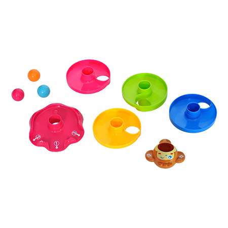 Игрушка EVERFLO пирамидка Обезьянка