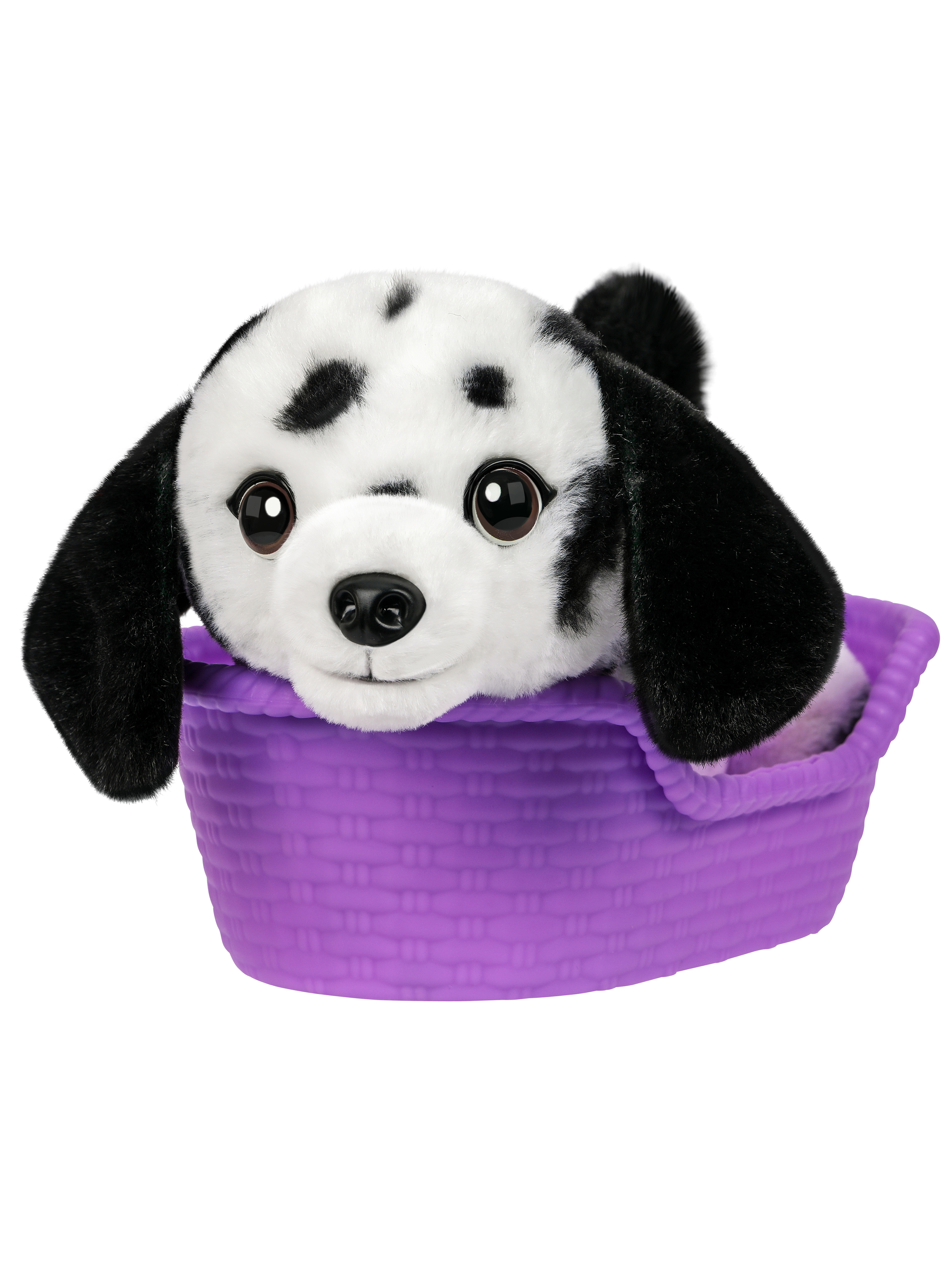 Мягкая игрушка Moose щенок Пеппер в корзинке - фото 11