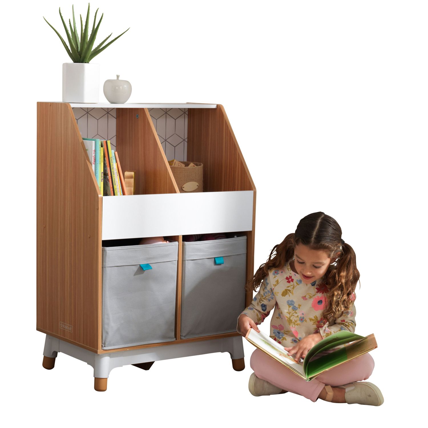Изображение товара Комплект мебели KidKraft Система хранения KidKraft Mid Century 15430_KE