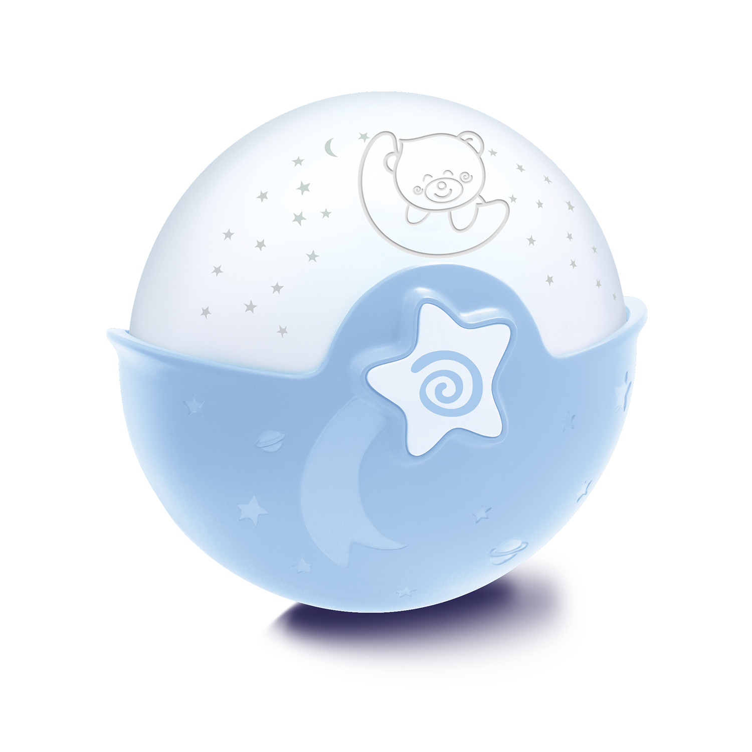 Игрушка ночник, проектор INFANTINO Ночник-проектор голубой - фото 1