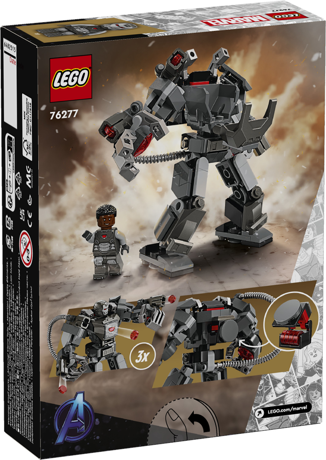 Конструктор LEGO Marvel Super Heroes Механическая броня блочный - фото 4