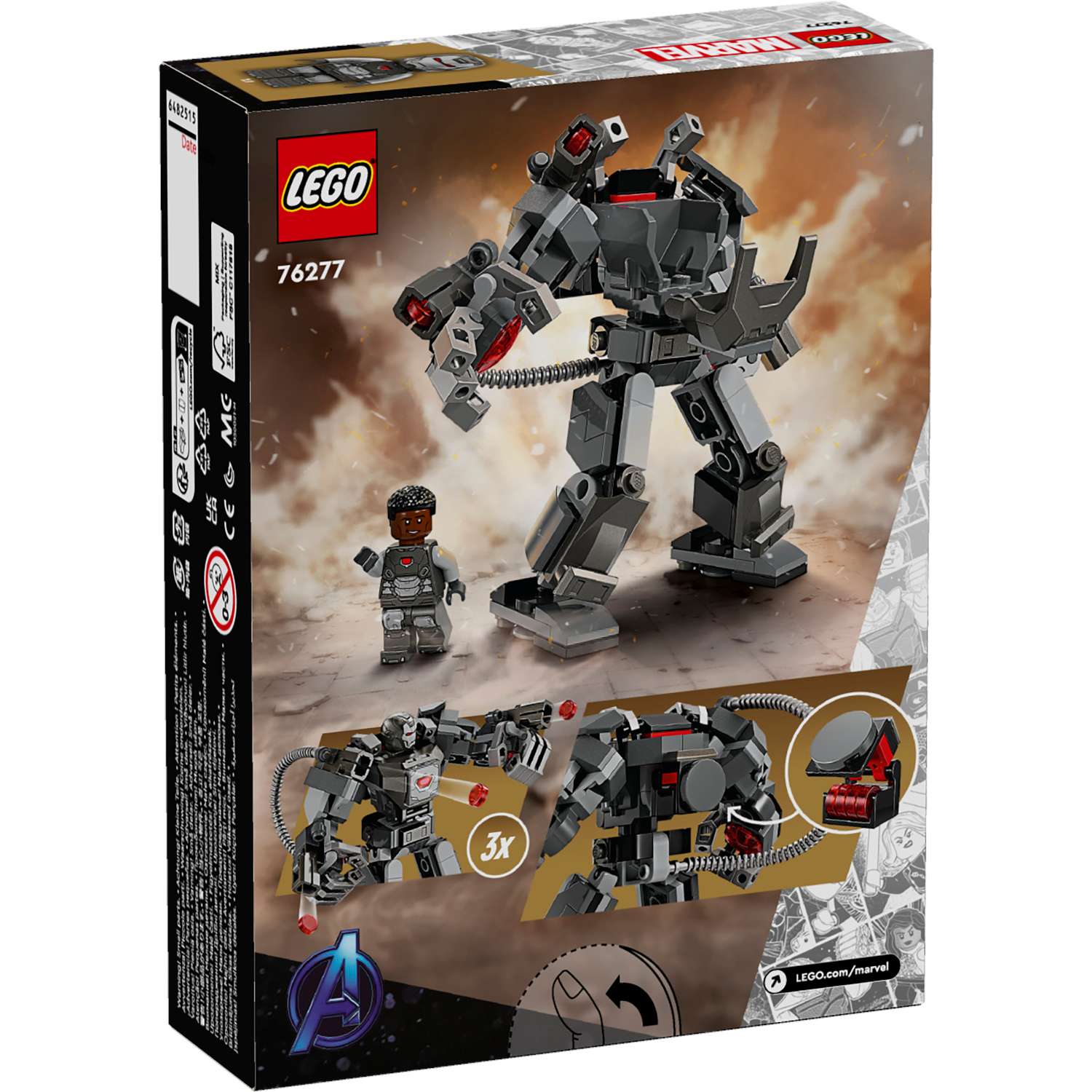 Конструктор LEGO Marvel Super Heroes Механическая броня 154 дет. - фото 4
