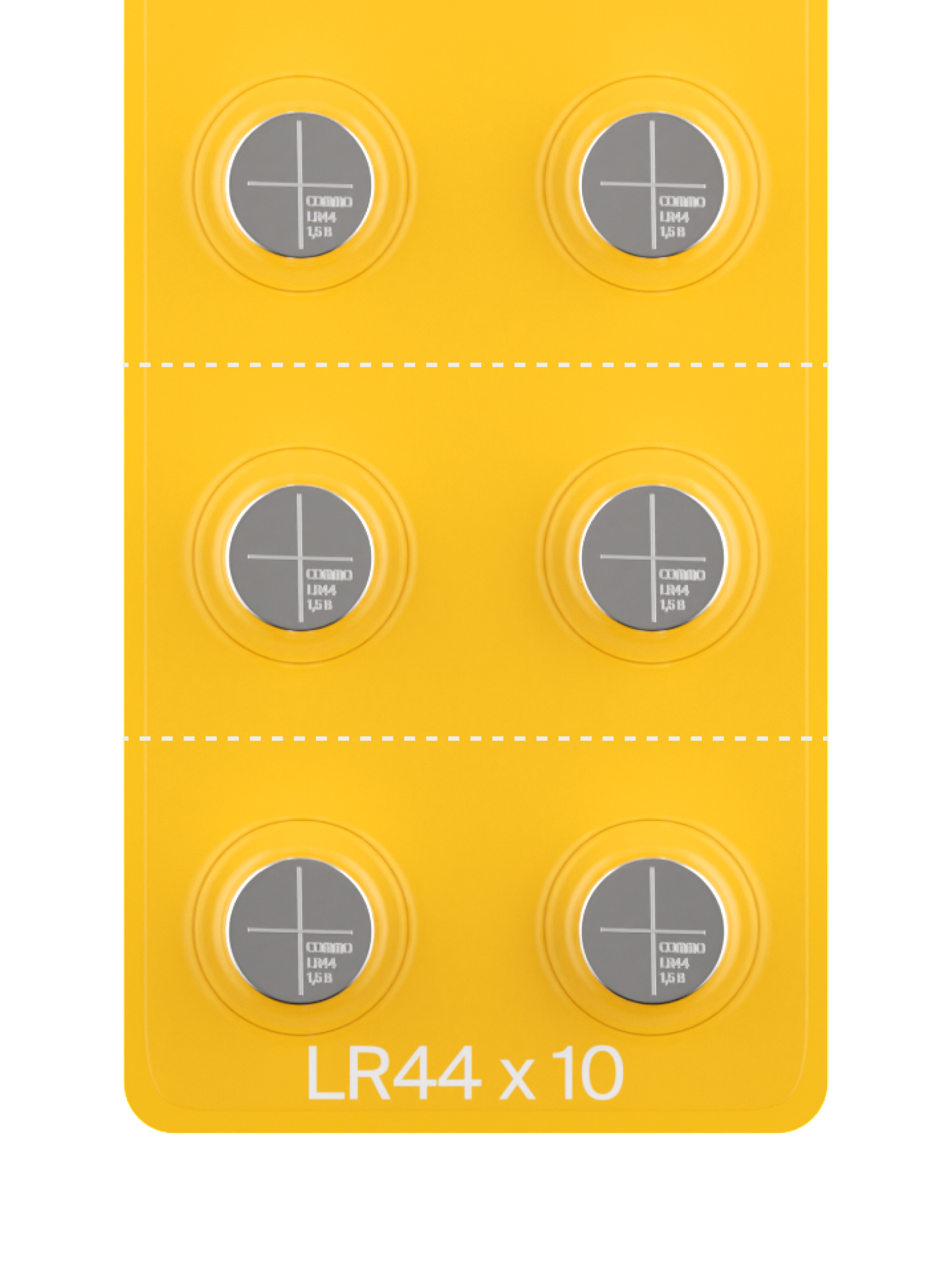 Батарейки алкалиновые COMMO Everyday Batteries LR44 10 штук в упаковке - фото 3