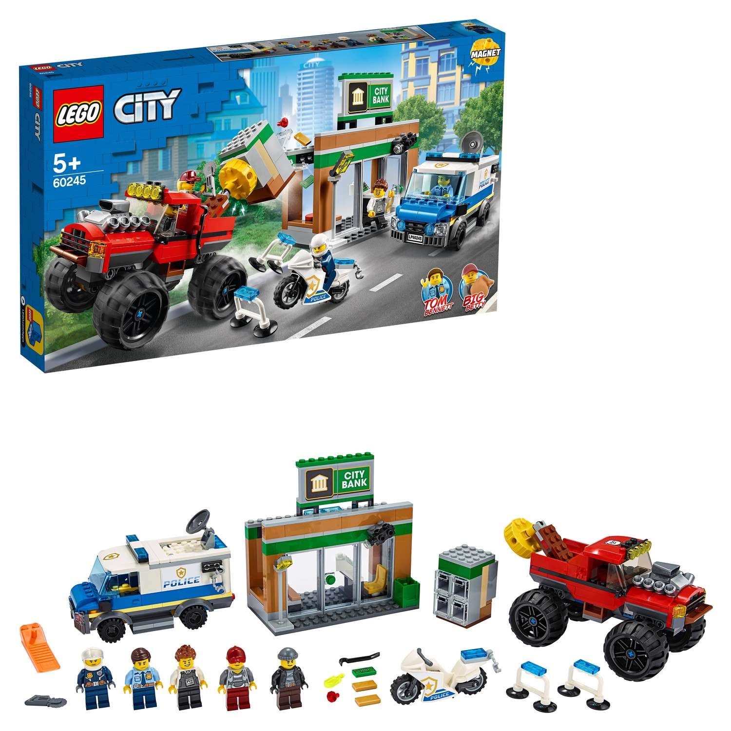 Конструктор LEGO City блочный - фото 1