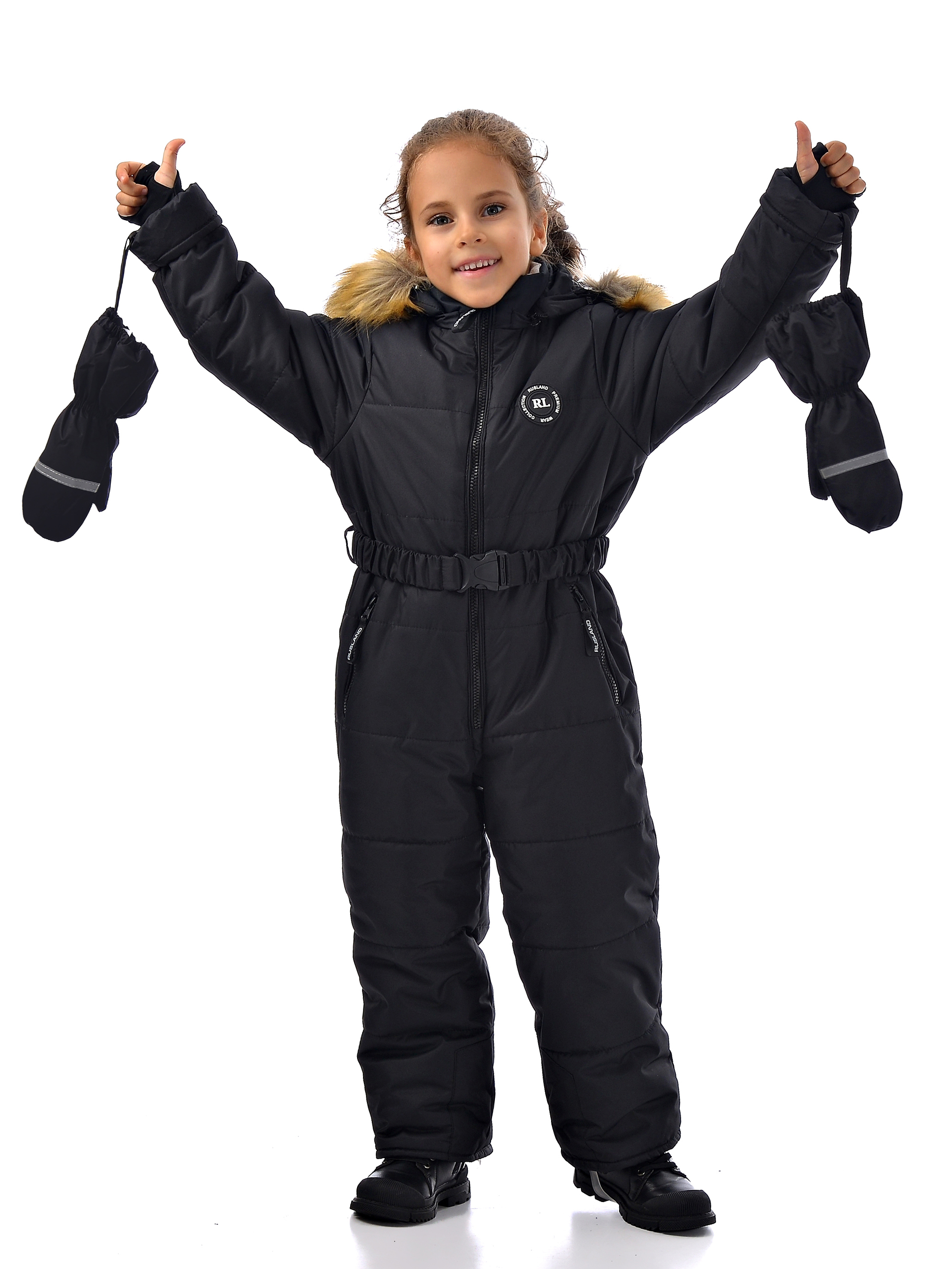 Комбинезон Rusland мз-комбинезон-31-22-глория-черный - фото 10