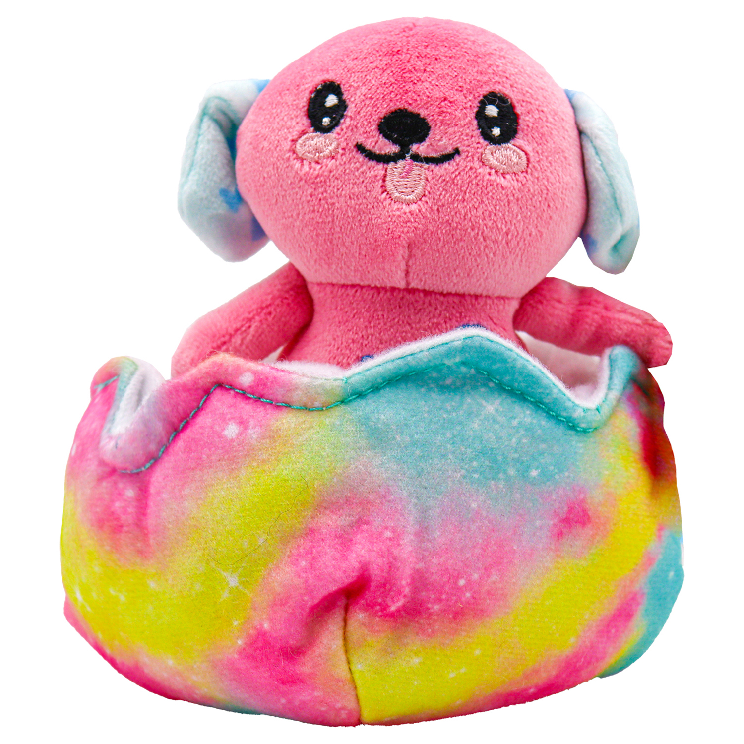 Игрушка Funky Toys мягкая розовая собачка 10 см FT5907-6 - фото 3