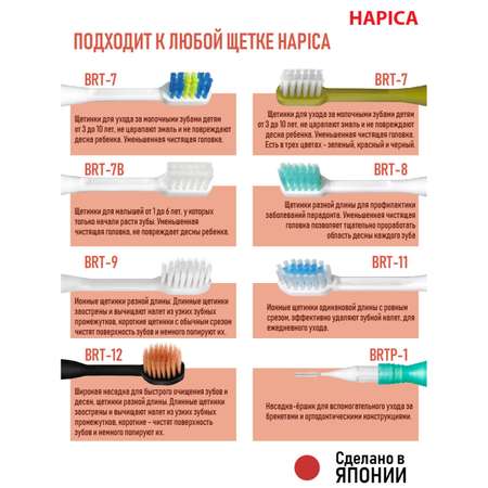 Насадка электрическая Hapica от 10 лет