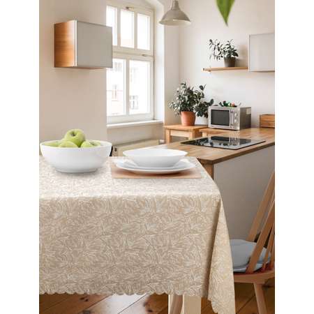 Скатерть BRAVO 140х220 жаккард кремовый арт. 6