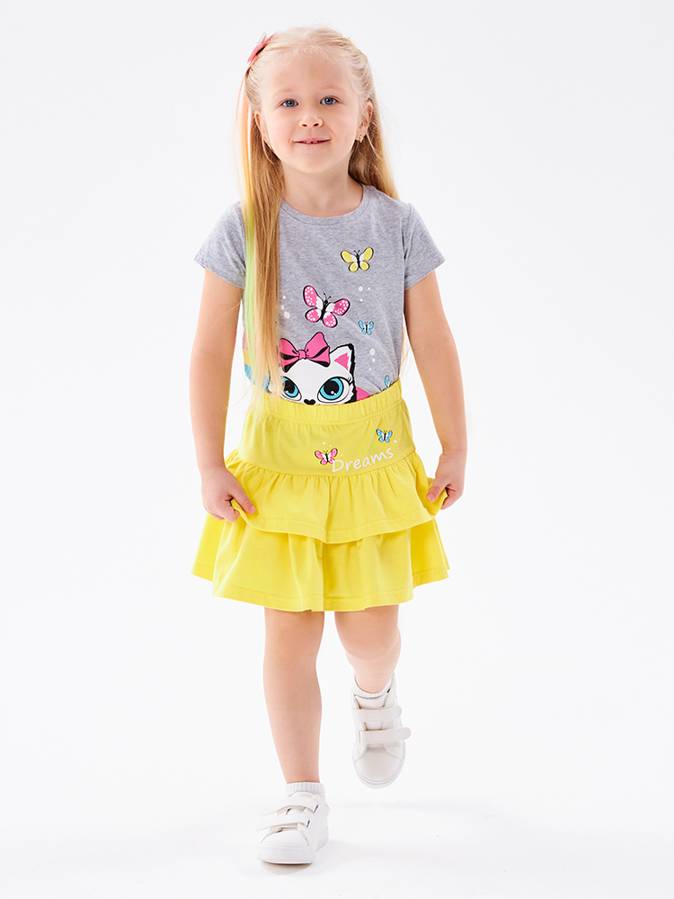 Юбка ME WE KG122-J502-606_Желтый - фото 1