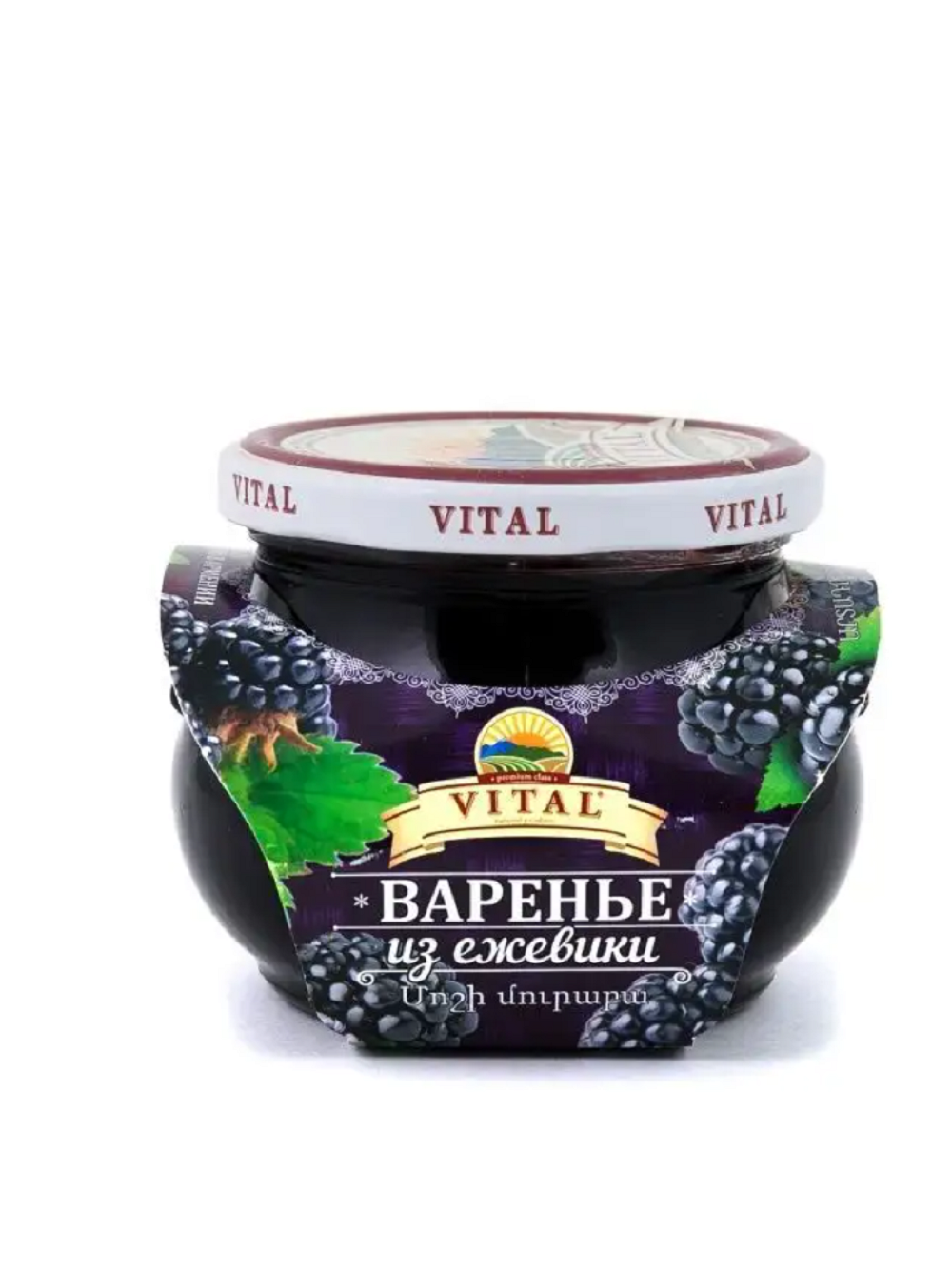Варенье VITAL из ежевики 430г - фото 1