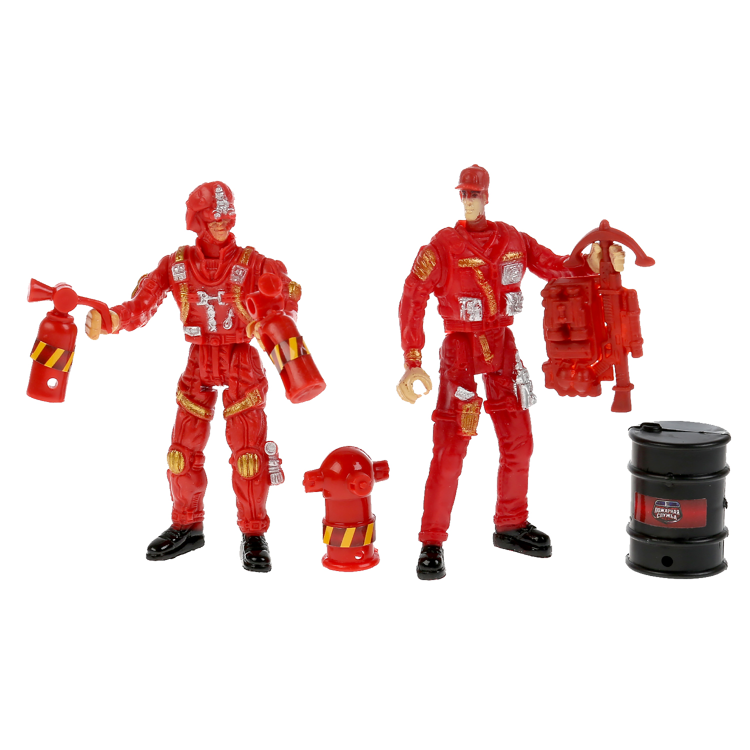 Игровой набор Играем вместе Пожарные с аксессуарами - фото 1