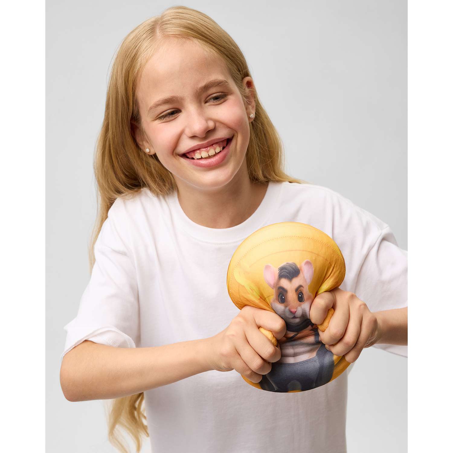 Игрушка мягкая Laffi хомяк - фото 5