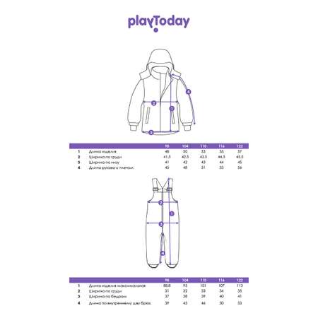 Куртка и полукомбинезон PlayToday