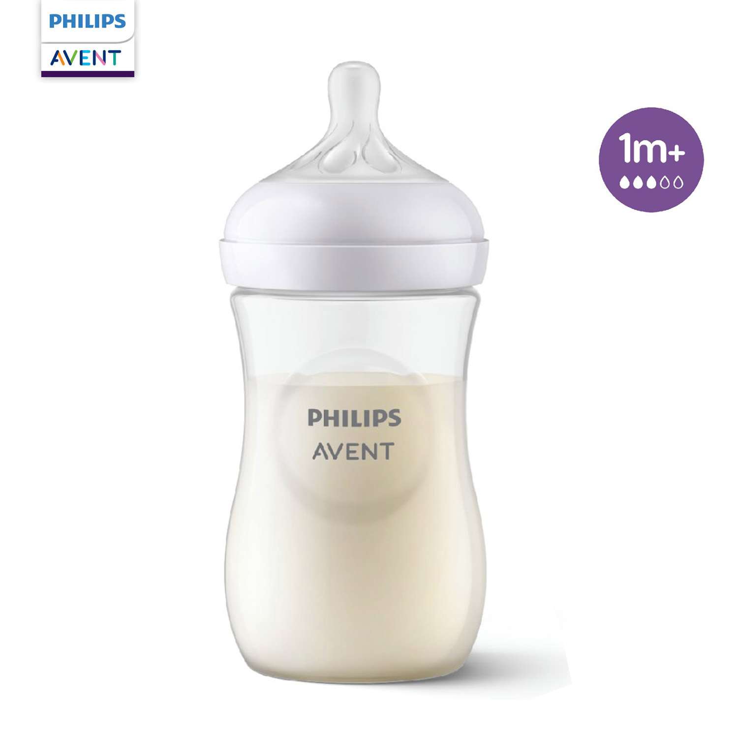 Бутылочка Philips Avent Natural 260 мл - фото 1