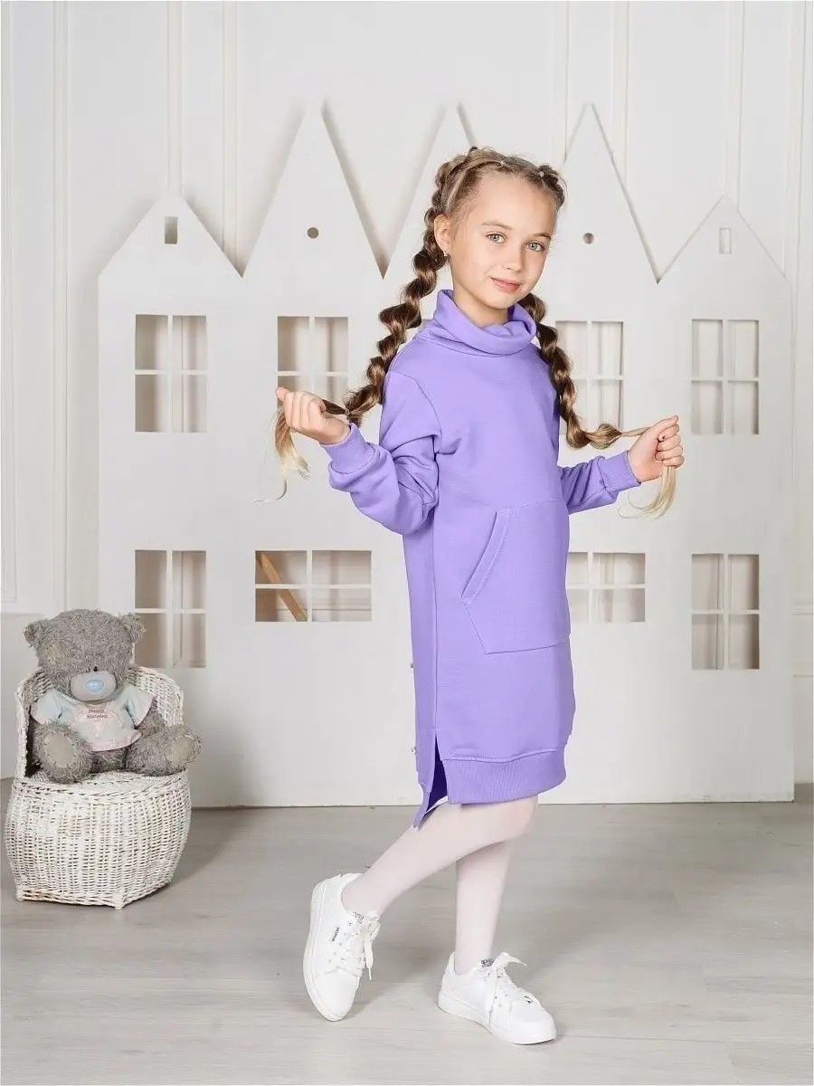 Платье MiloTa ПФ01/лавандовый - фото 1