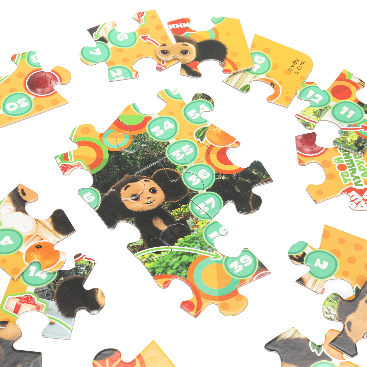 Пазл-ходилка Умные игры Чебурашка - фото 3