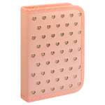 Пенал книжка Феникс + Сердечки на розовом