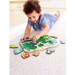 Игрушка Hape рамка-вкладыш Дикие животные