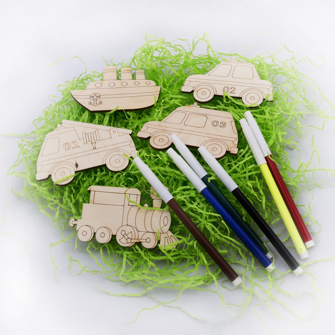 Набор для рисования Стеша Транспорт - фото 1