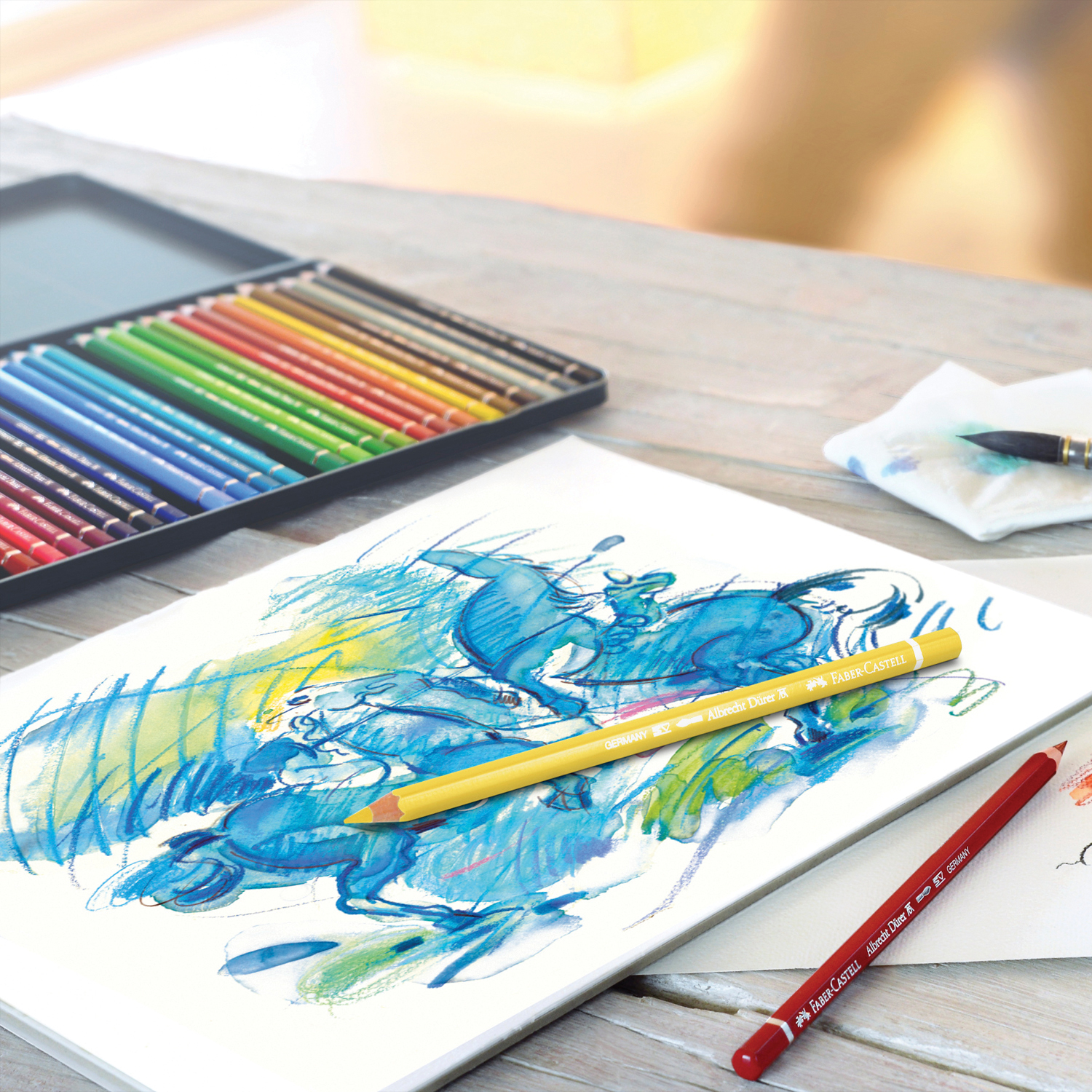 Карандаши акварельные Faber Castell 36 шт. - фото 4