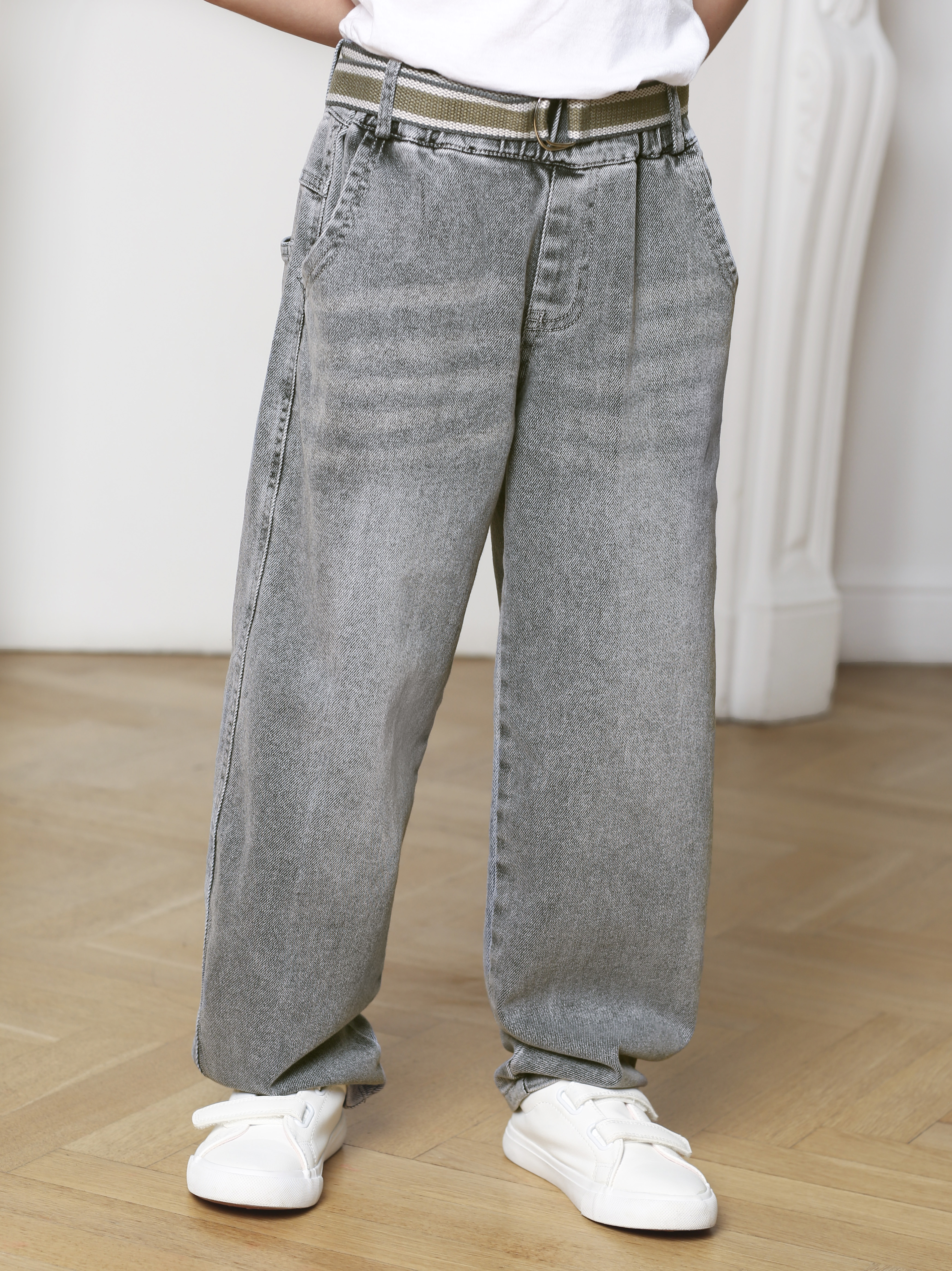 Джинсы-бананы СИНИЙ МИР R139B-IL - фото 12