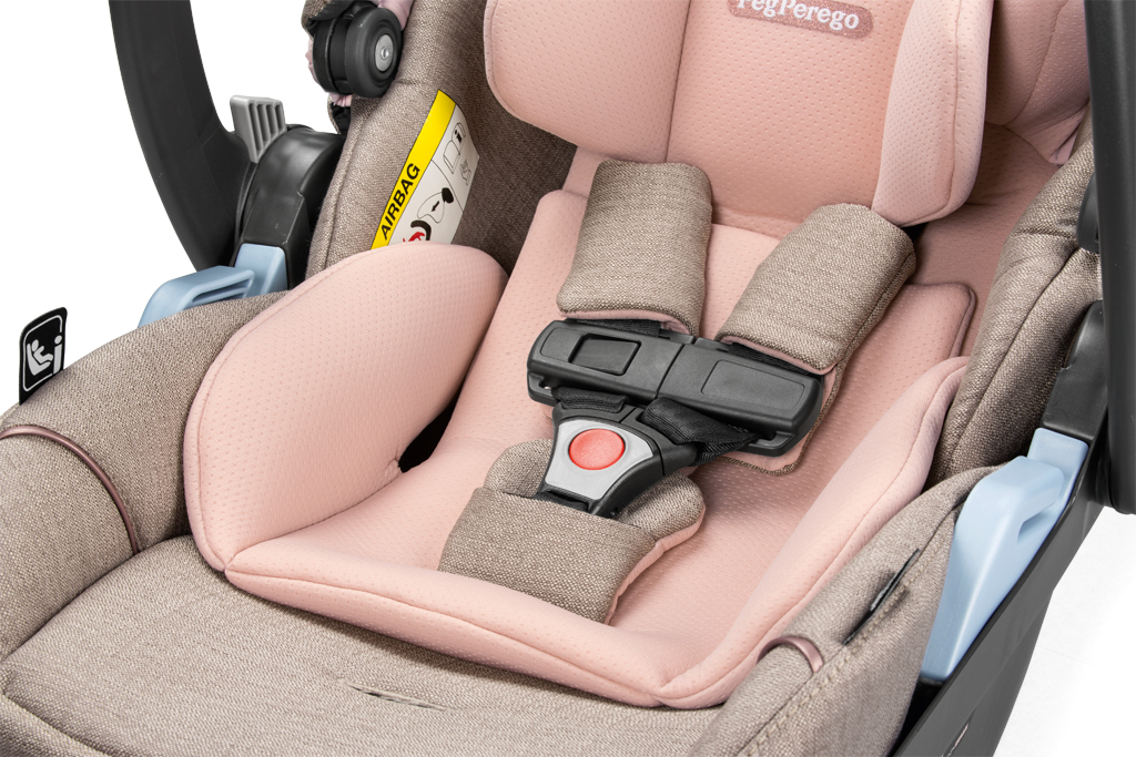 Автокресло Peg-Perego Lounge 0 (0 -13 кг) розовый - фото 6