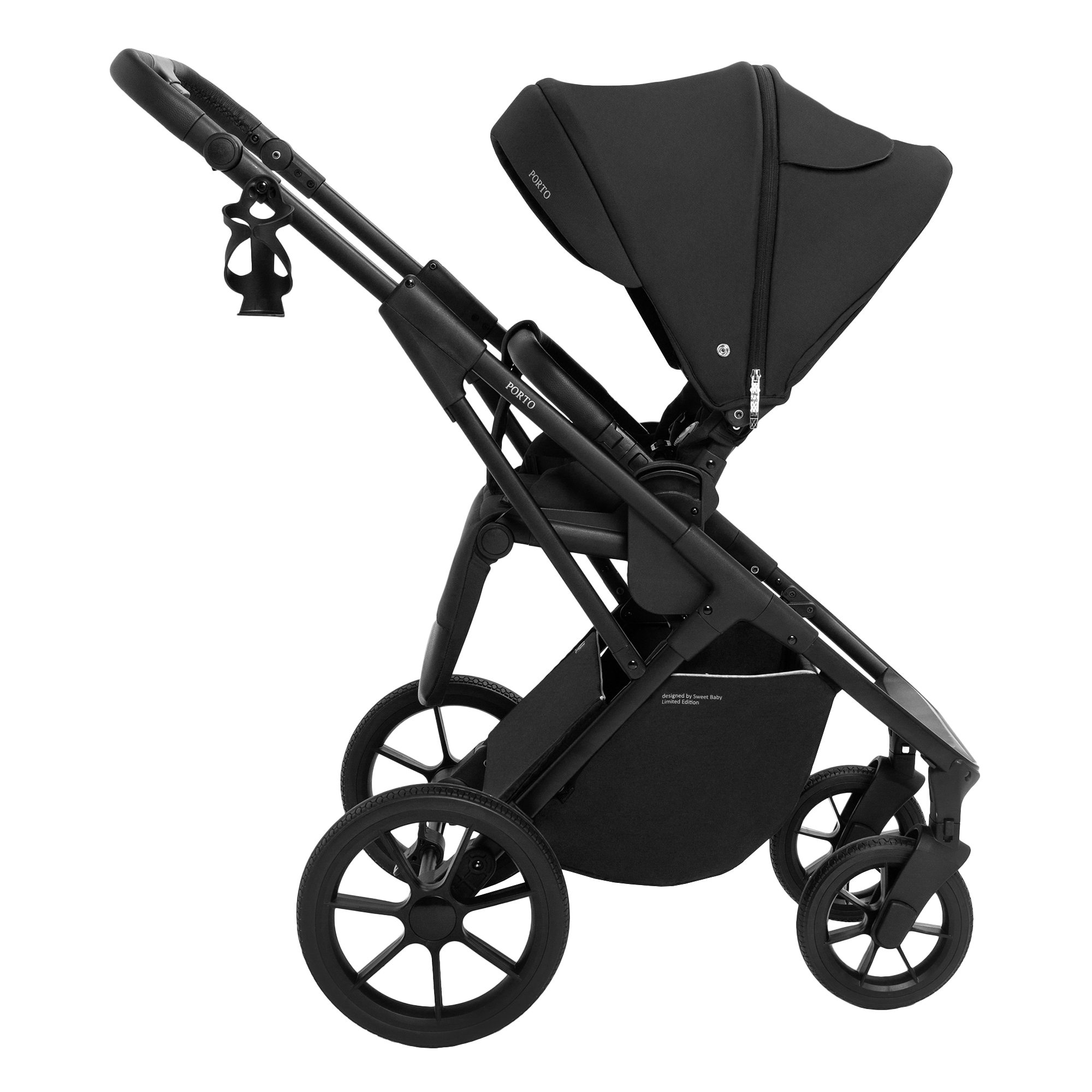 Коляска 2в1 Sweet Baby Porto Black черный - фото 32