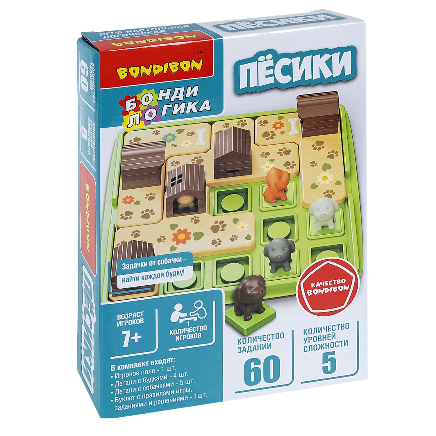 Настольная игра Bondibon логическая ПЁСИКИ - фото 2