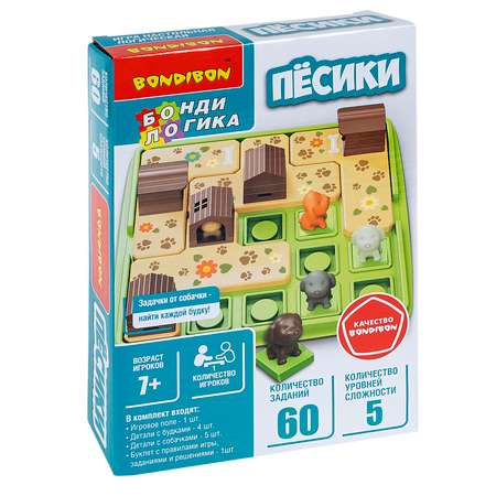 Настольная игра Bondibon логическая ПЁСИКИ