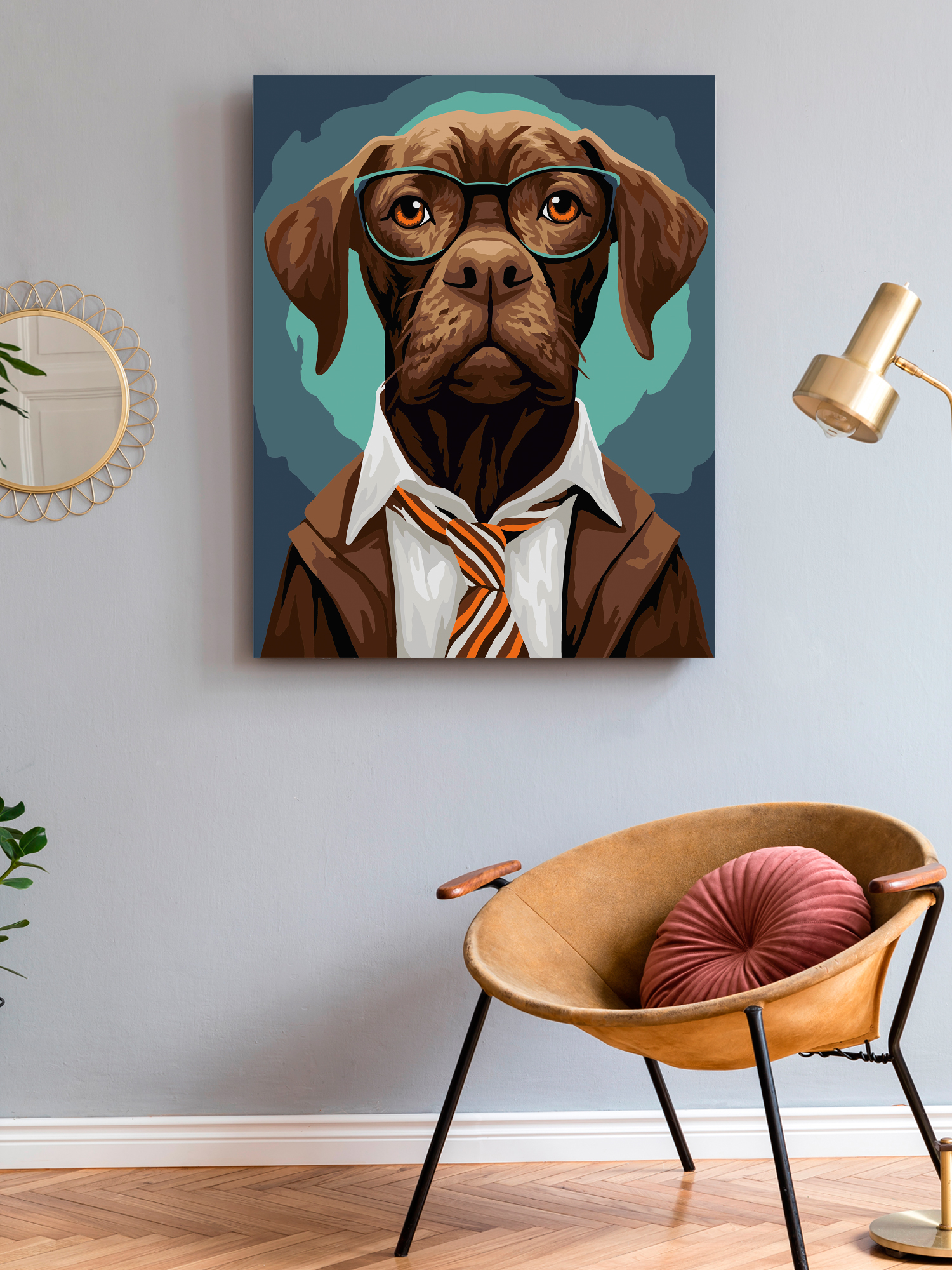 Картина по номерам Art on Canvas Работник месяца в ассортименте - фото 3