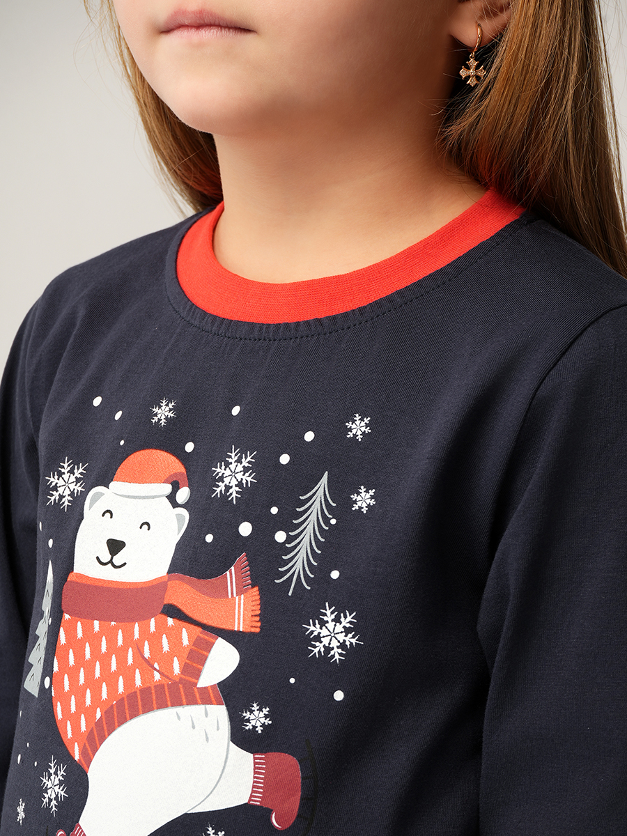 Пижама HappyFox HF00101индиго - фото 4