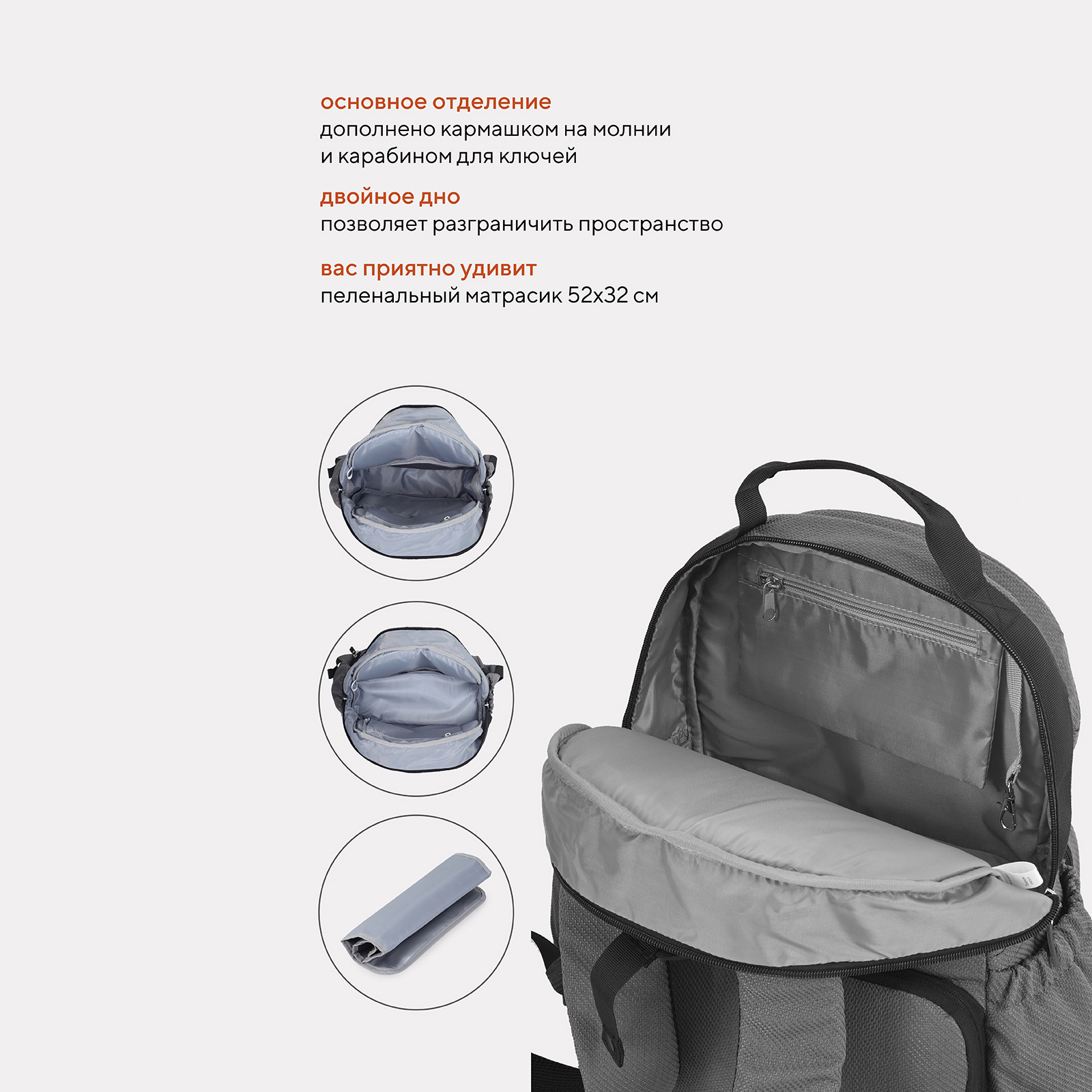 Рюкзак Rant Paxton зеленый - фото 5