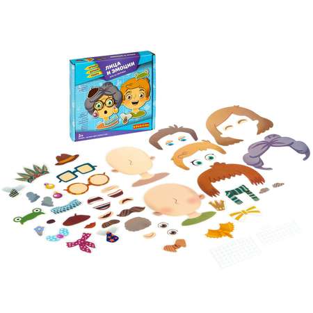Настольная игра Bondibon на липучках Лица и эмоции