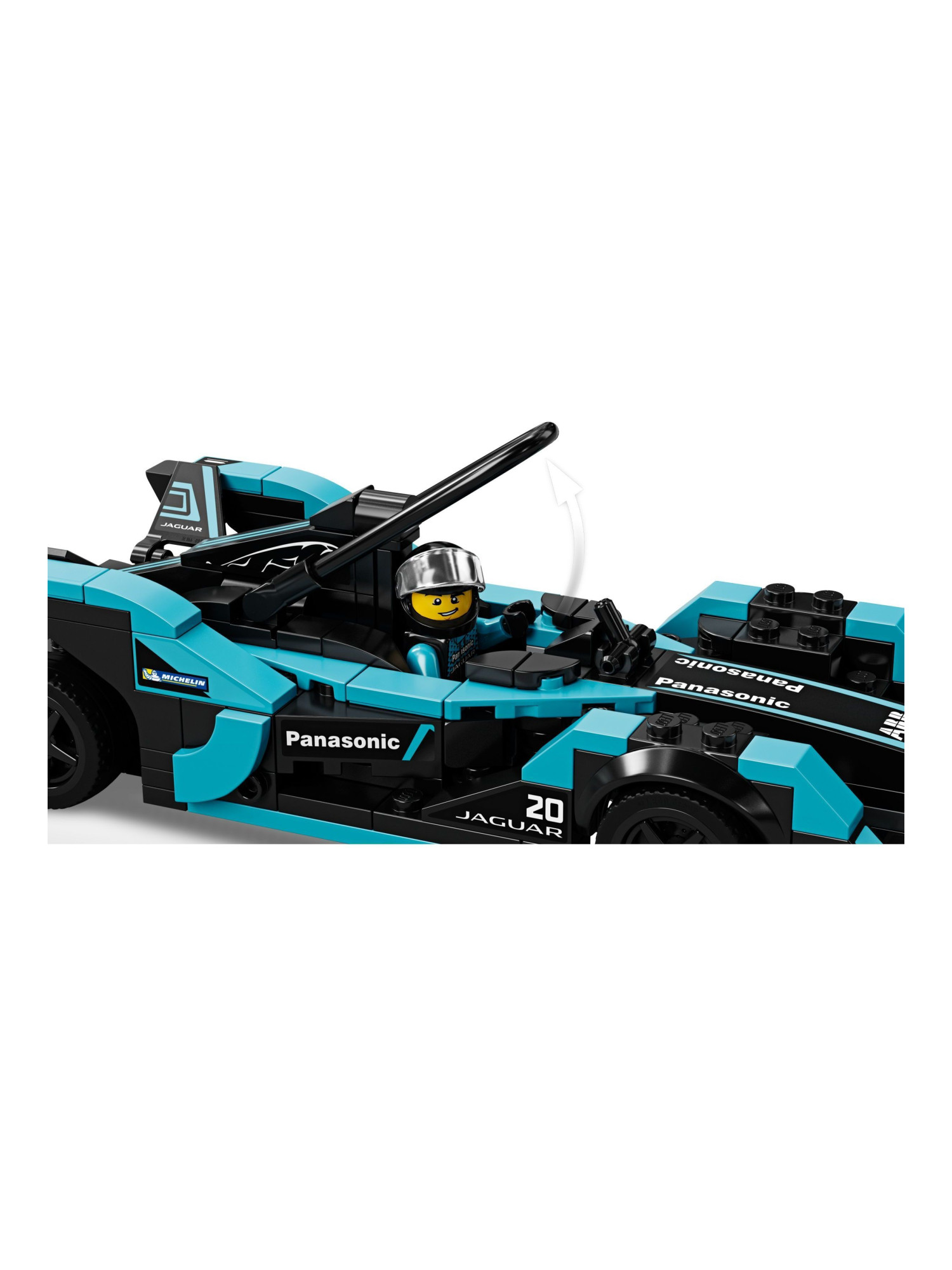 Конструктор LEGO Speed Champions Formula E Panasonic Jaguar 565 дет. - фото 5