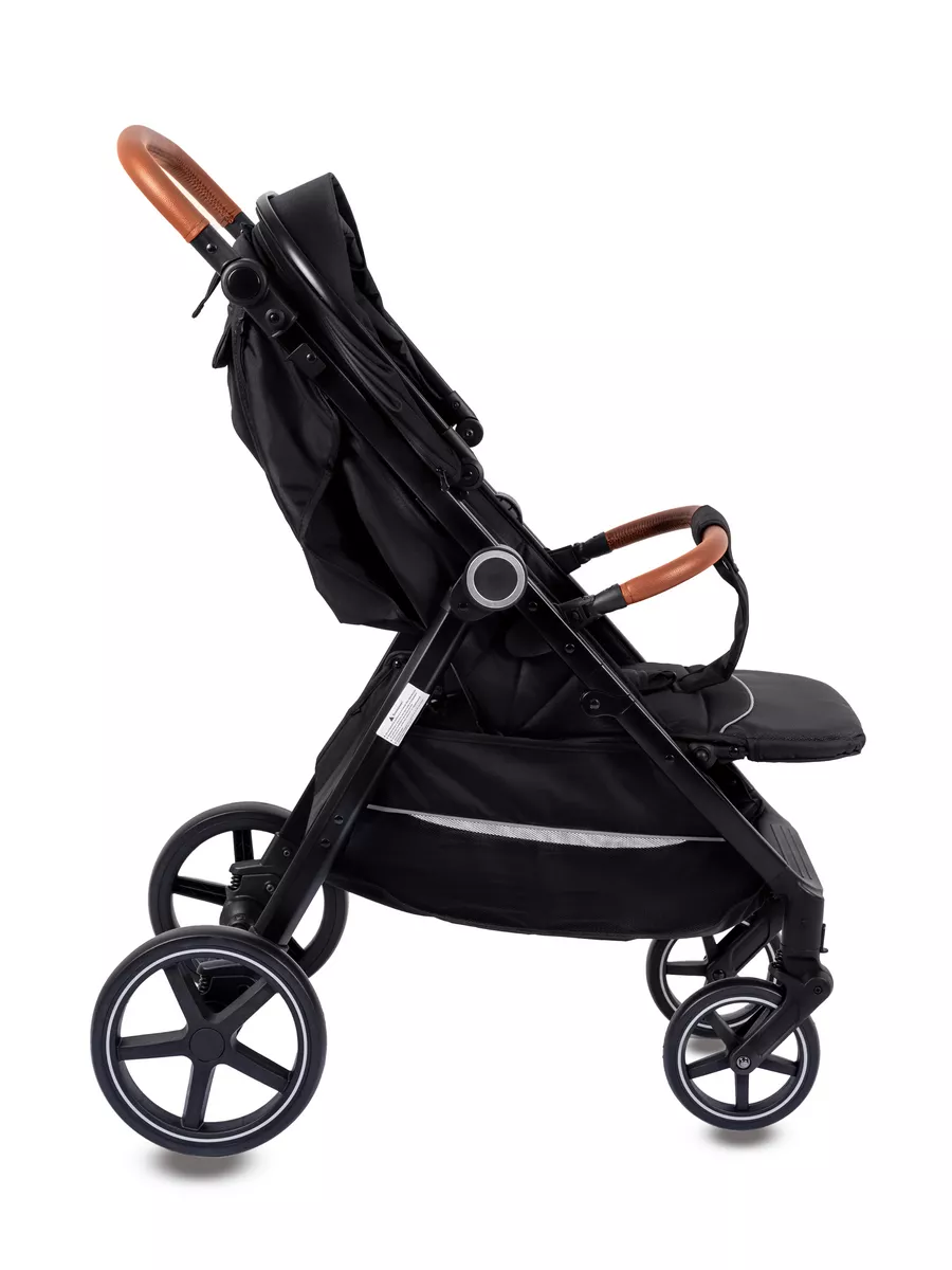 Коляска прогулочная TOMMY City черный - фото 5