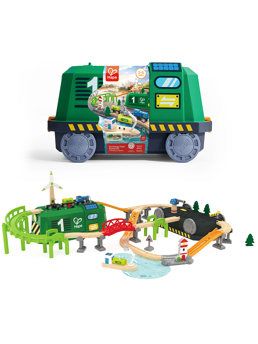 Набор железнодорожный Hape E3885_HP - фото 8