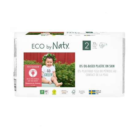 Подгузники Naty 2 33 шт.