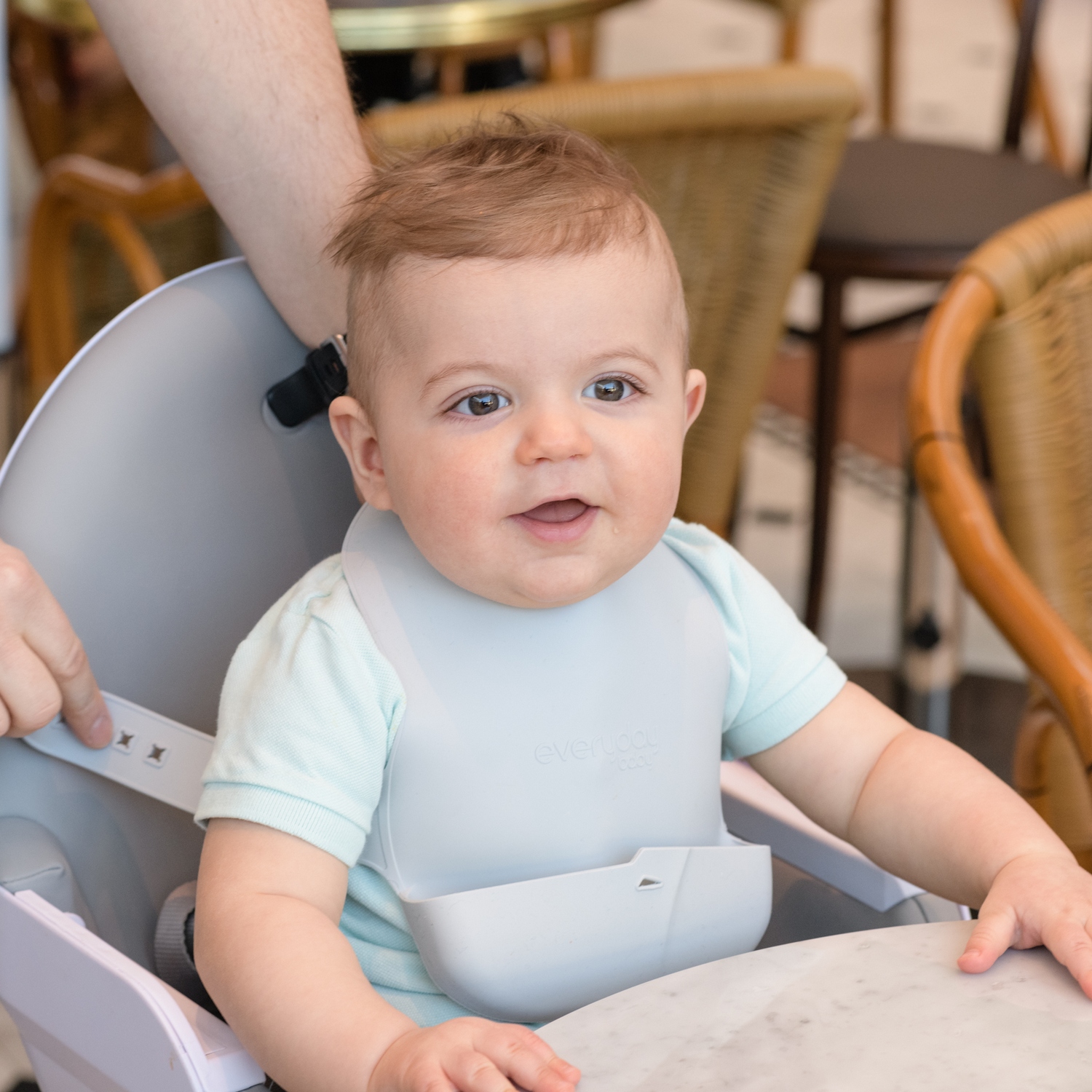 Нагрудник Everyday baby силикон - фото 6