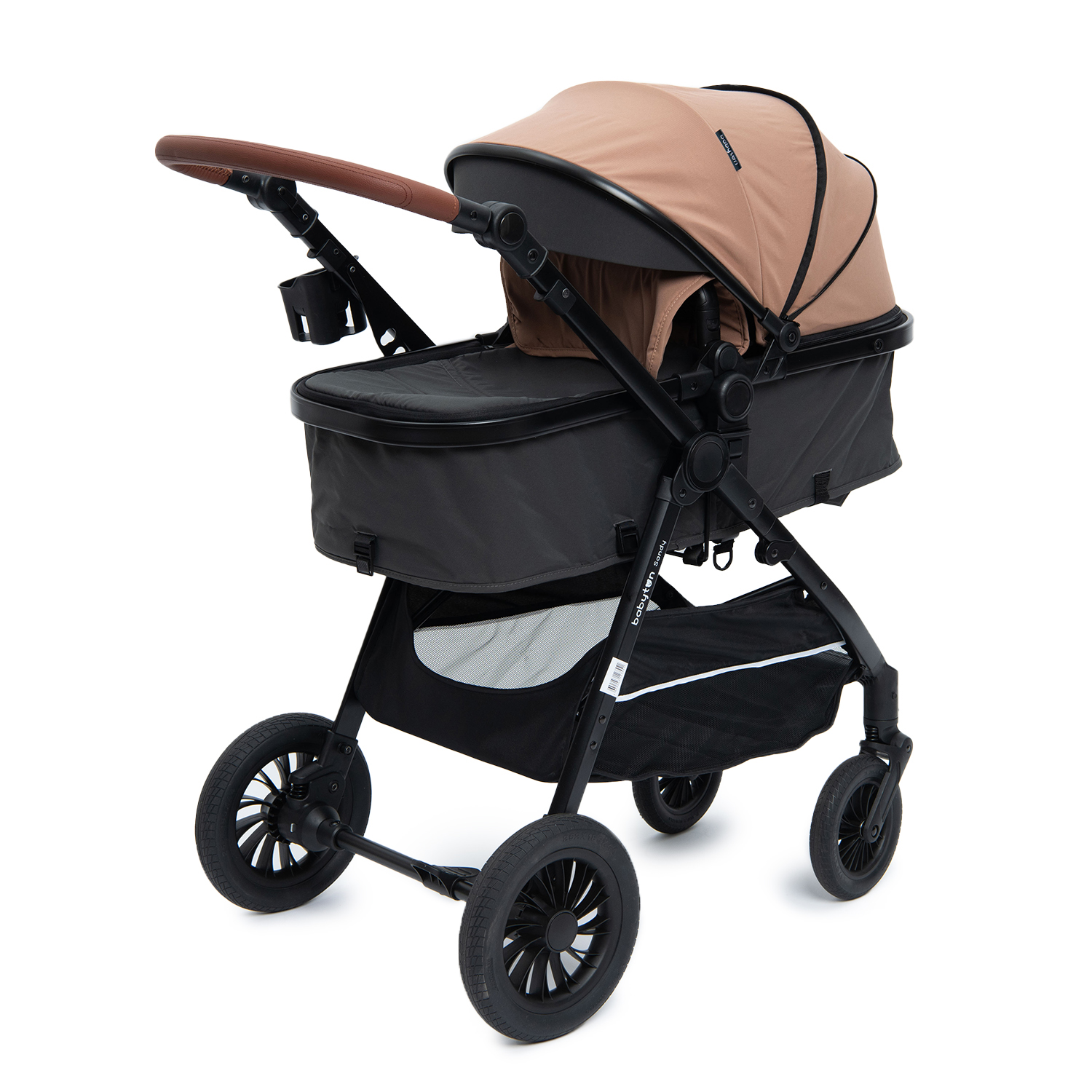 Коляска 2в1 Babyton Sandy Beige - фото 11